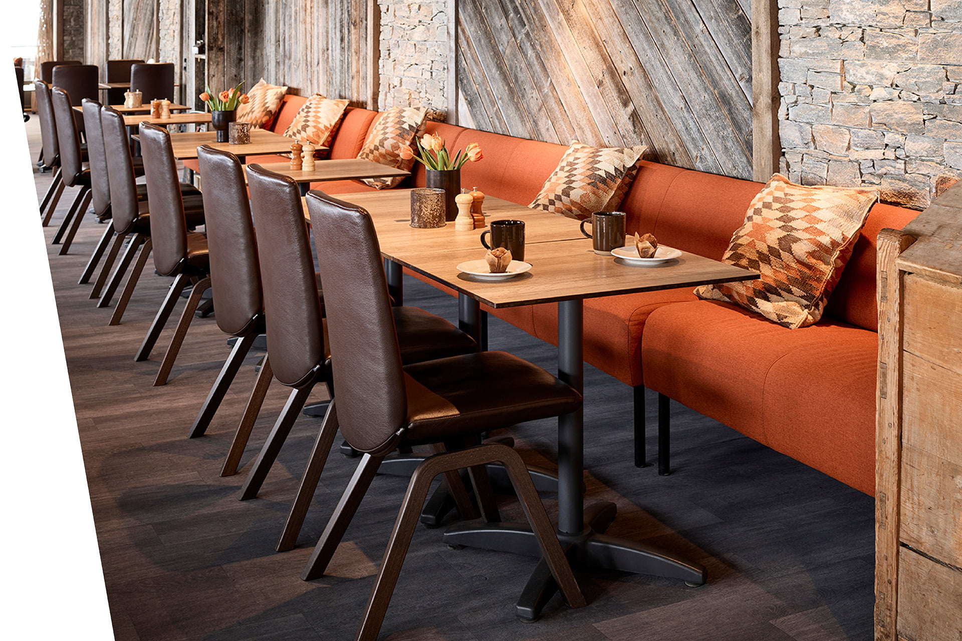 Stressless® dining chairs at Spidsbergseter