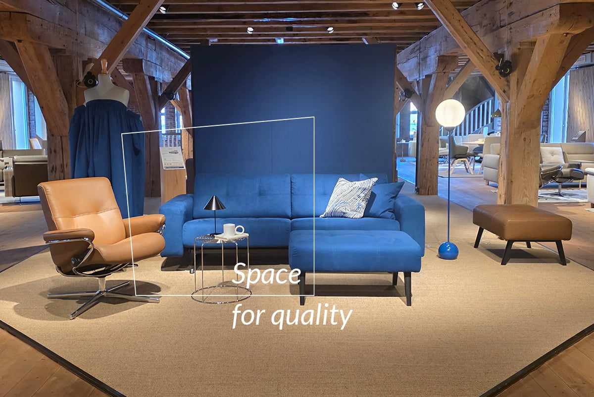 Showroom at Ekornes Bua